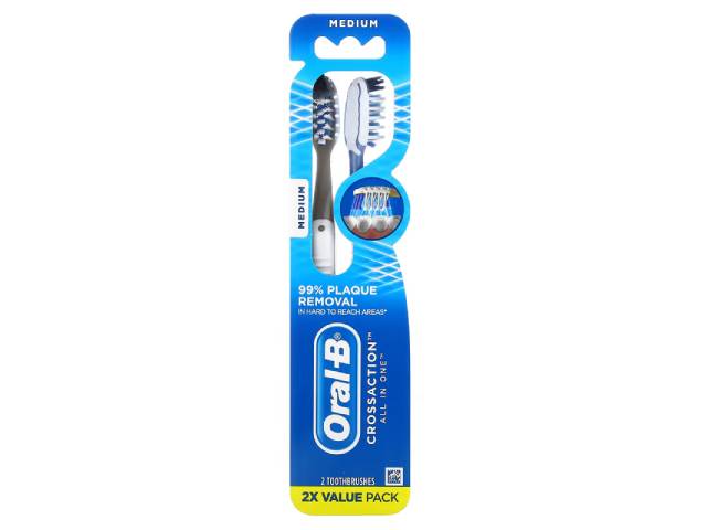 فرشاة الأسنان Oral-B CrossAction Toothbrush